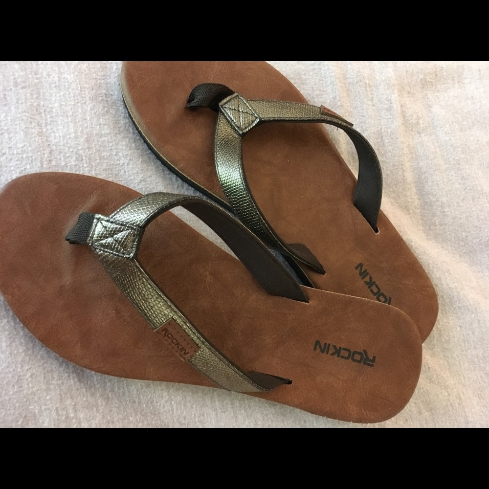 Rockin Leather Flipflops